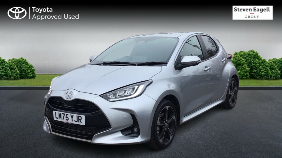 Toyota Yaris 1.5 Vvt-h Excel Hatchback Hybrid E-cvt LM75YJR Silver #3