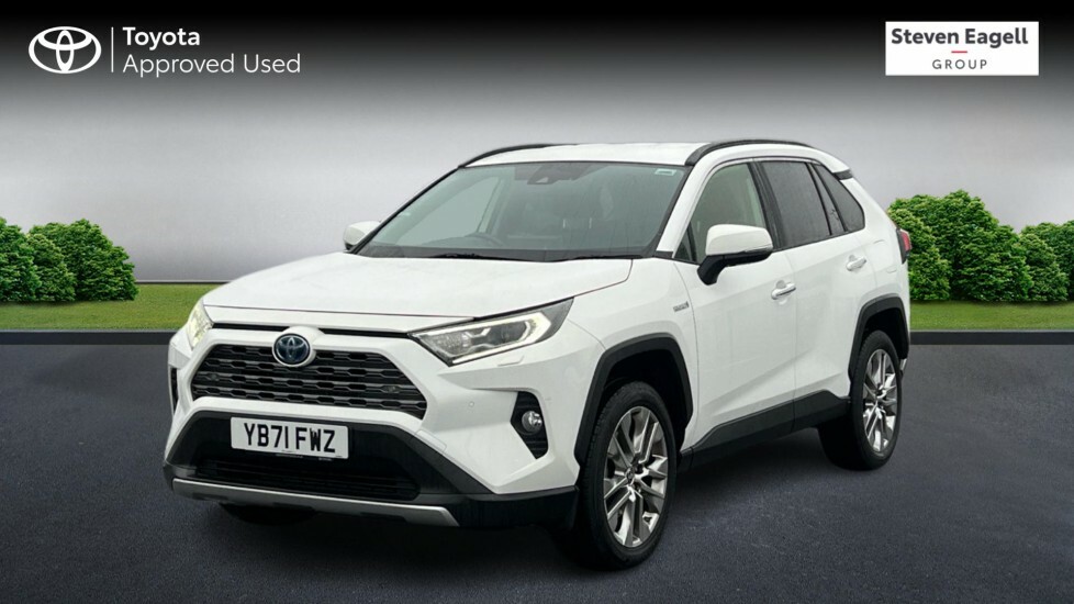 Toyota Rav 4 2.5 Vvt-h Excel Cvt Euro 6 Ss YB71FWZ White #3