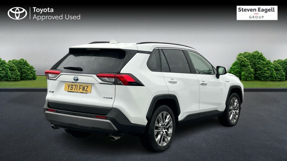 Toyota Rav 4 2.5 Vvt-h Excel Cvt Euro 6 Ss YB71FWZ White #2