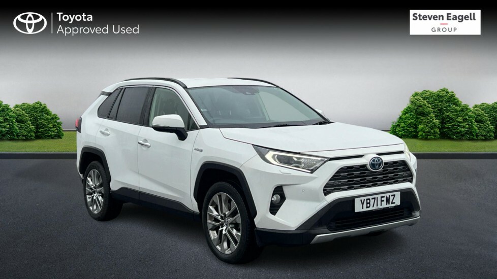 Toyota Rav 4 2.5 Vvt-h Excel Cvt Euro 6 Ss White