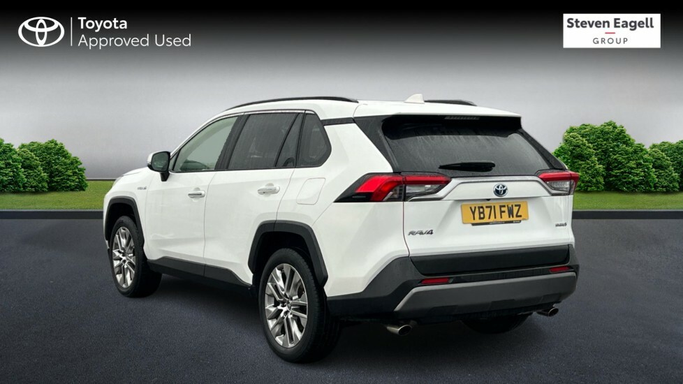 Toyota Rav 4 2.5 Vvt-h Excel Cvt Euro 6 Ss YB71FWZ White #4