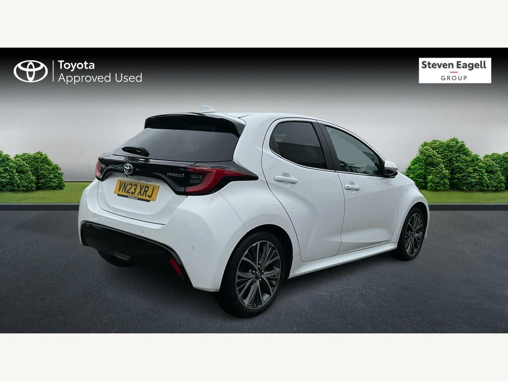 Toyota Yaris 1.5 Vvt-h Excel E-cvt Euro 6 Ss VN23XRJ White #2