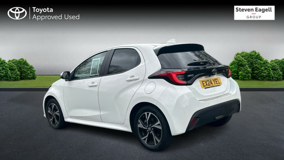 Toyota Yaris 1.5 Vvt-h Design Hatchback Hybrid E-cvt EX24YEL White #4