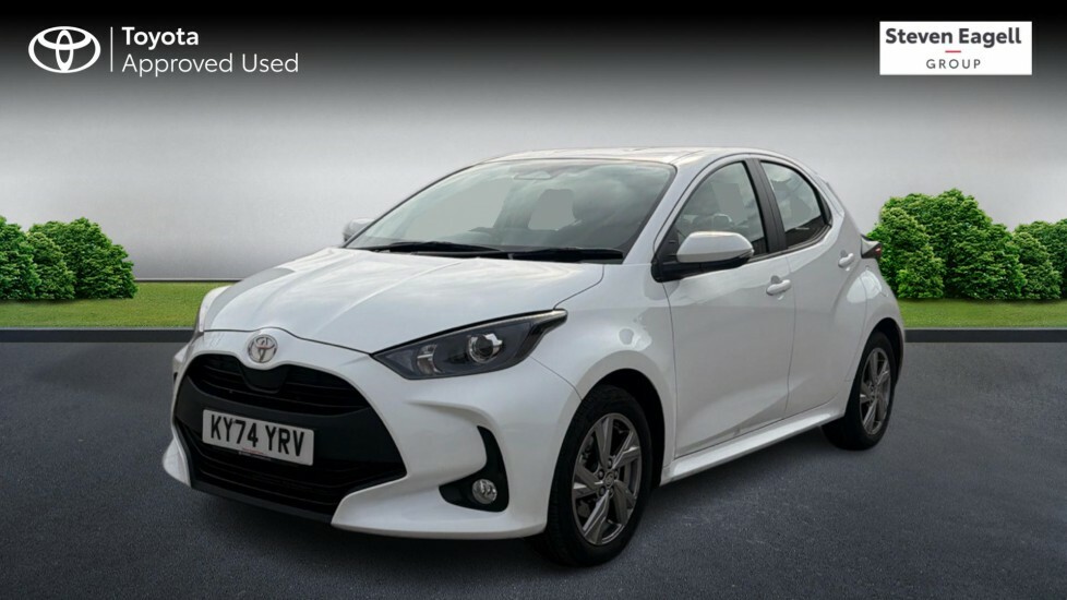 Toyota Yaris 1.5 Vvt-h Icon E-cvt Euro 6 Ss KY74YRV White #3