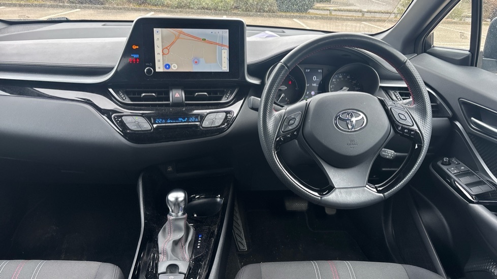 Toyota C-Hr 1.8 Vvt-h Gr Sport Suv Hybrid Cvt Euro BA72HJG White #5