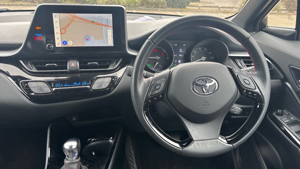 Toyota C-Hr 1.8 Vvt-h Gr Sport Suv Hybrid Cvt Euro BA72HJG White #6