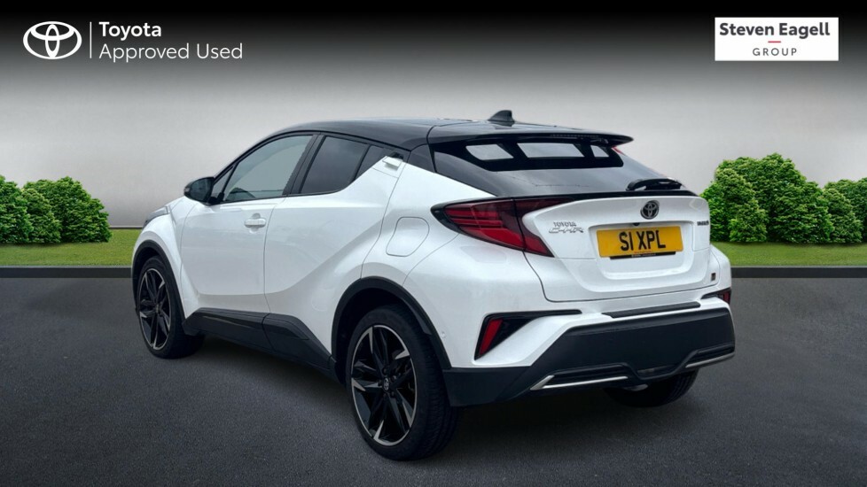 Toyota C-Hr 1.8 Vvt-h Gr Sport Suv Hybrid Cvt Euro BA72HJG White #4