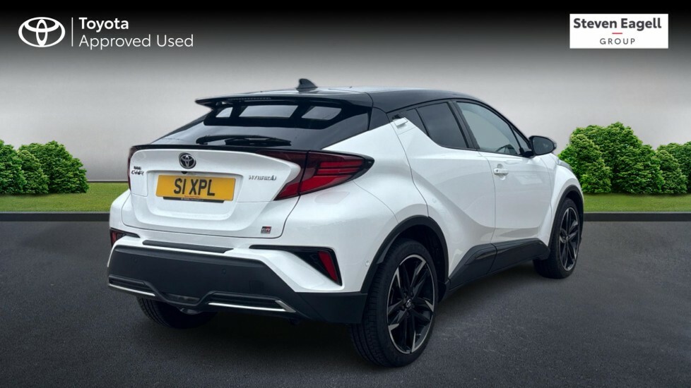 Toyota C-Hr 1.8 Vvt-h Gr Sport Suv Hybrid Cvt Euro BA72HJG White #2