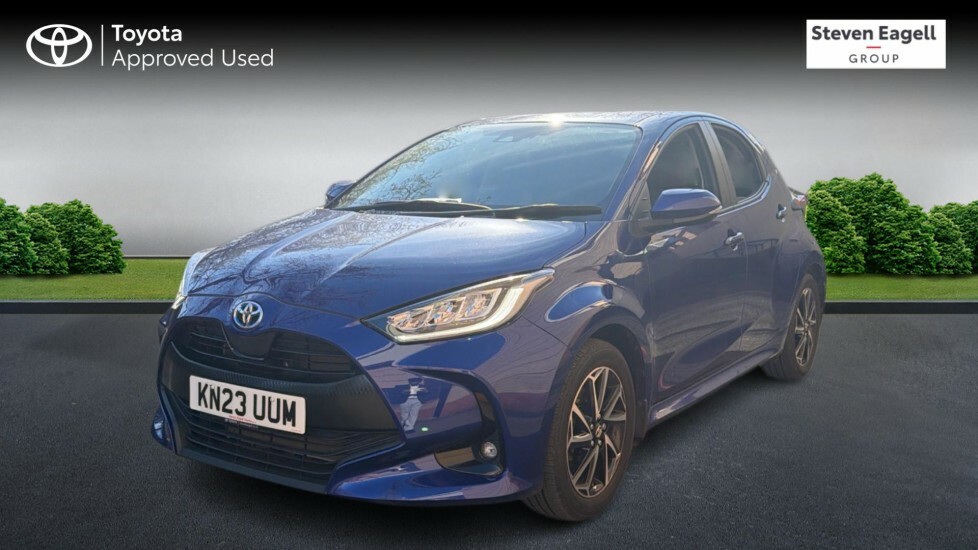 Toyota Yaris 1.5 Vvt-h Design Hatchback Hybrid E-cvt KN23UUM Blue #3