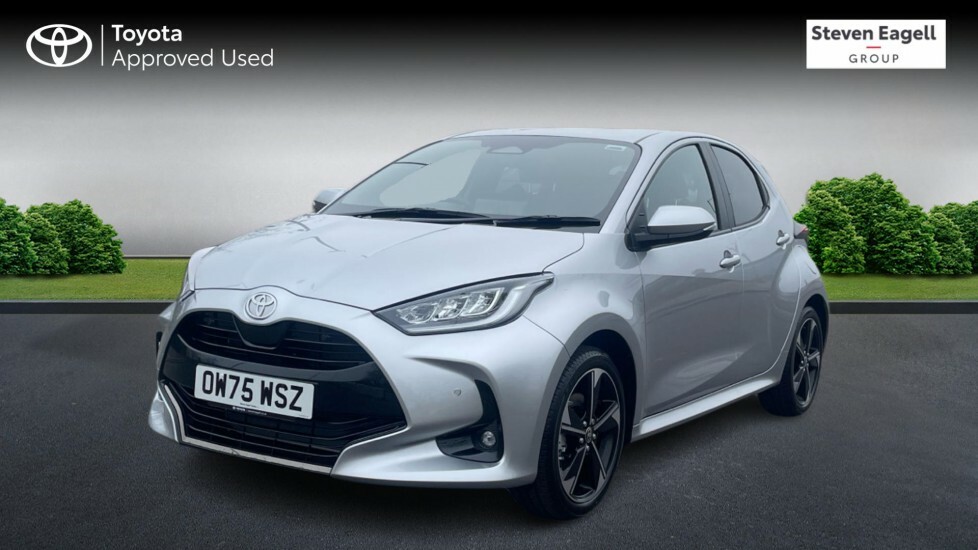 Toyota Yaris 1.5 Vvt-h Excel Hatchback Hybrid E-cvt OW75WSZ Silver #3