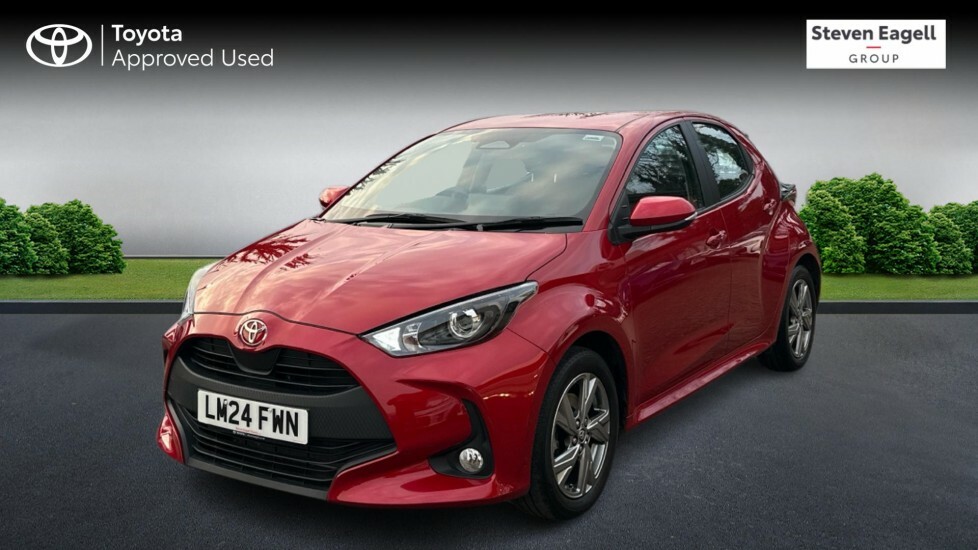 Toyota Yaris 1.5 Vvt-h Icon E-cvt Euro 6 Ss LM24FWN Red #3