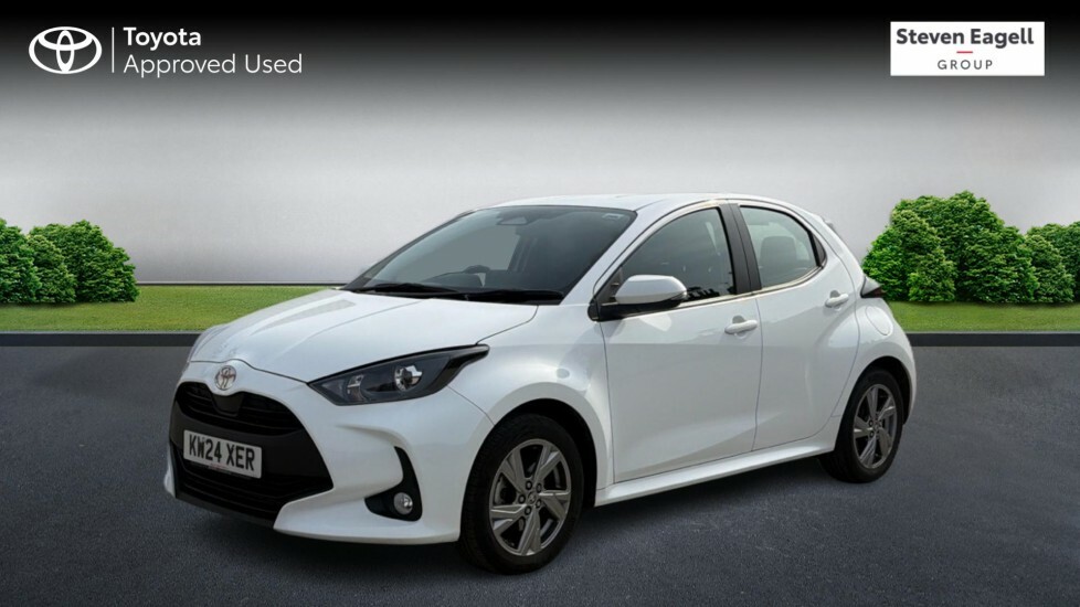 Toyota Yaris 1.5 Vvt-h Icon E-cvt Euro 6 Ss KW24XER White #3