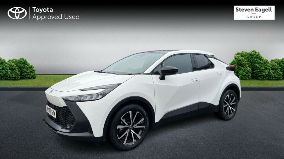 Toyota C-Hr 1.8 Vvt-h Design Cvt Euro 6 Ss KY75GYW White #3