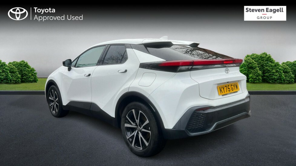 Toyota C-Hr 1.8 Vvt-h Design Cvt Euro 6 Ss KY75GYW White #4
