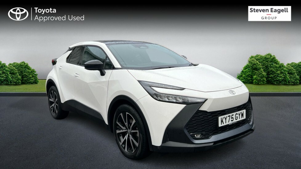 Toyota C-Hr 1.8 Vvt-h Design Cvt Euro 6 Ss White