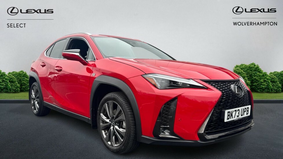 Lexus UX 2.0 250H F Sport Design E-cvt Euro 6 Ss Red