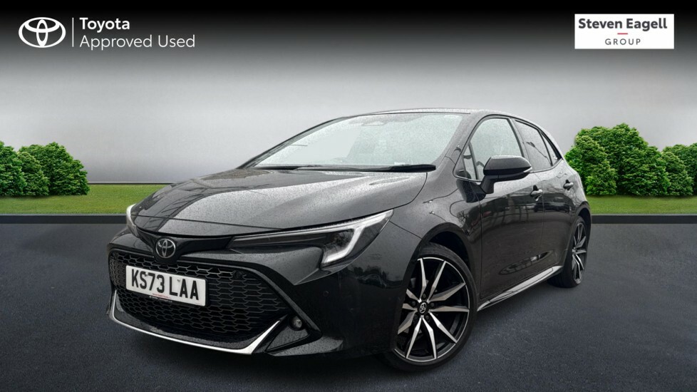 Toyota Corolla 1.8 Vvt-h Gr Sport Cvt Euro 6 Ss KS73LAA Black #3