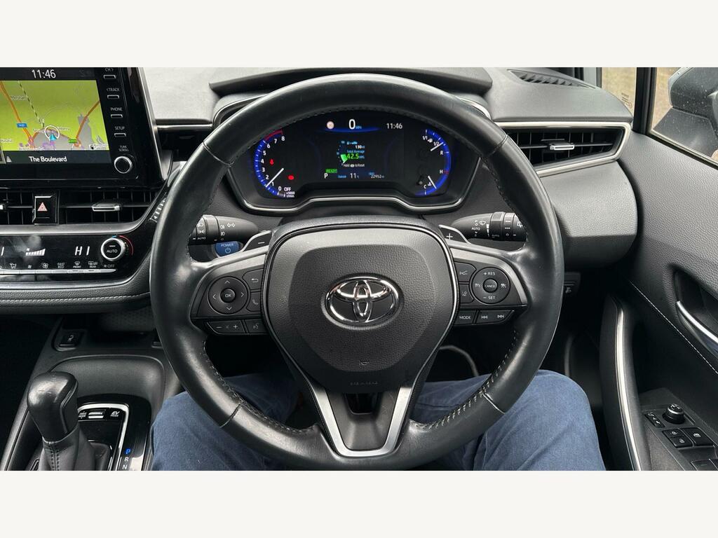 Toyota Corolla 2.0 Vvt-h Design Cvt Euro 6 Ss GF69CKG Grey #6