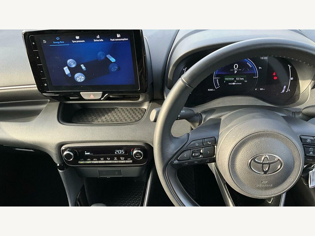 Toyota Yaris 1.5 Vvt-h Design E-cvt Euro 6 Ss VE24PXO White #5