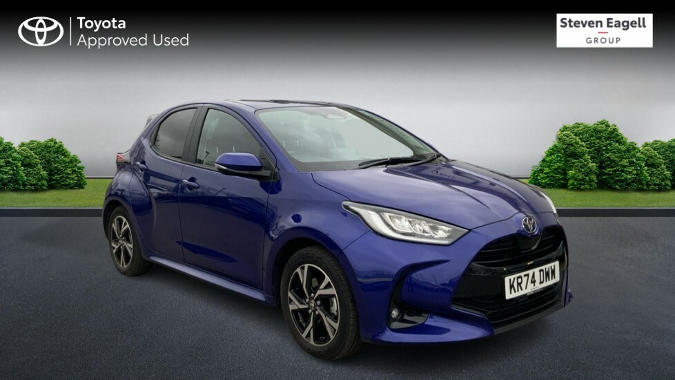 Toyota Yaris 1.5 Vvt-h Design Hatchback Hybrid E-cvt Blue