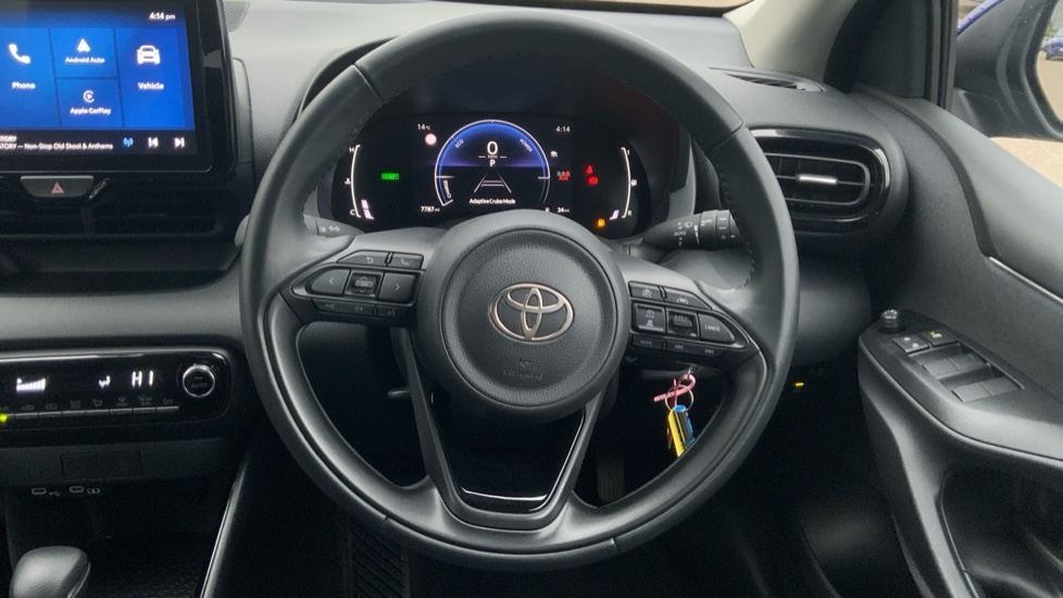 Toyota Yaris 1.5 Vvt-h Design Hatchback Hybrid E-cvt KR74DWW Blue #6