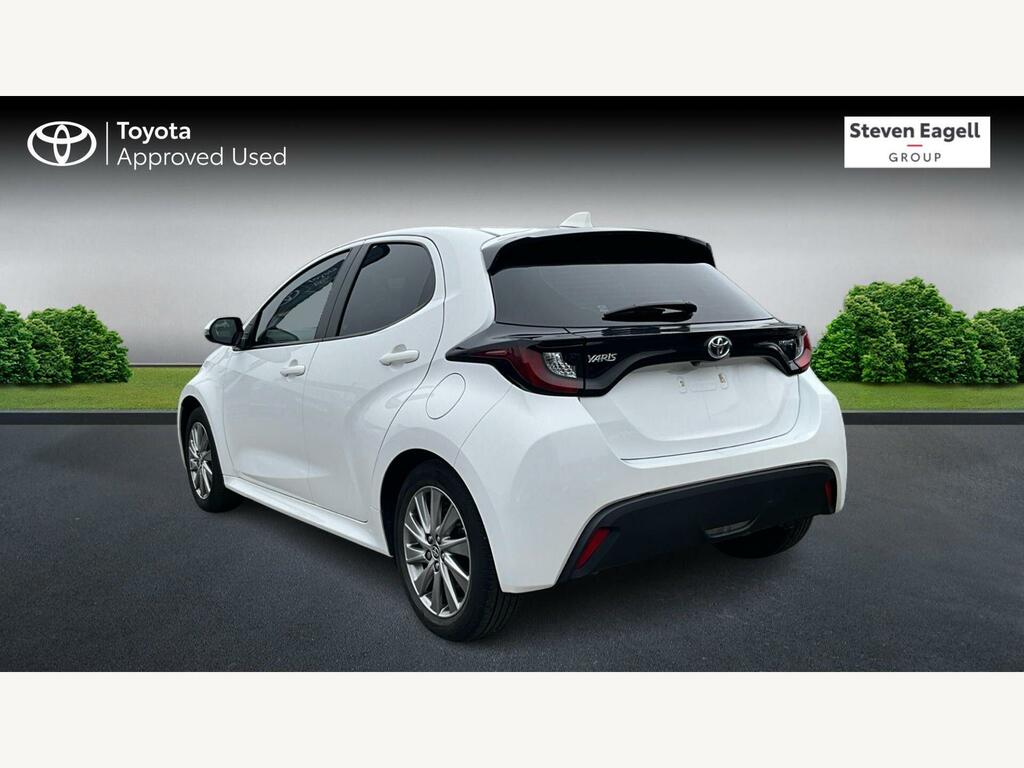 Toyota Yaris 1.5 Vvt-h Icon E-cvt Euro 6 Ss BA73YWH White #4