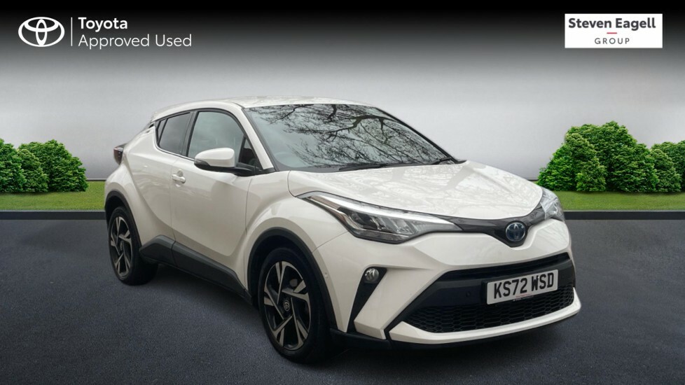 Toyota C-Hr 1.8 Vvt-h Gpf Design Suv Hybrid Cvt Eur White
