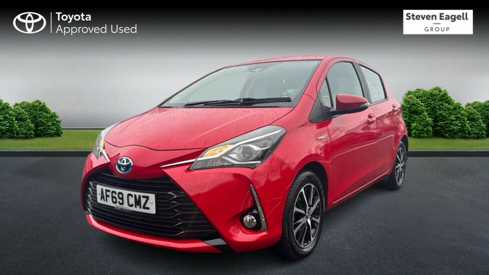 Toyota Yaris 1.5 Vvt-h Icon Tech E-cvt Euro 6 Ss AF69CMZ Red #3