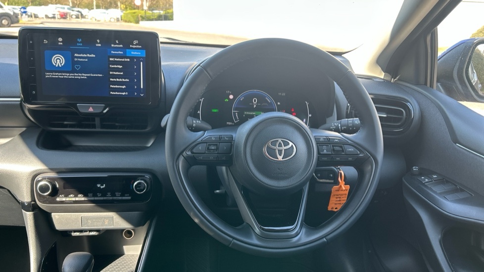 Toyota Yaris 1.5 Vvt-h Design E-cvt Euro 6 Ss AF74SHV Blue #6