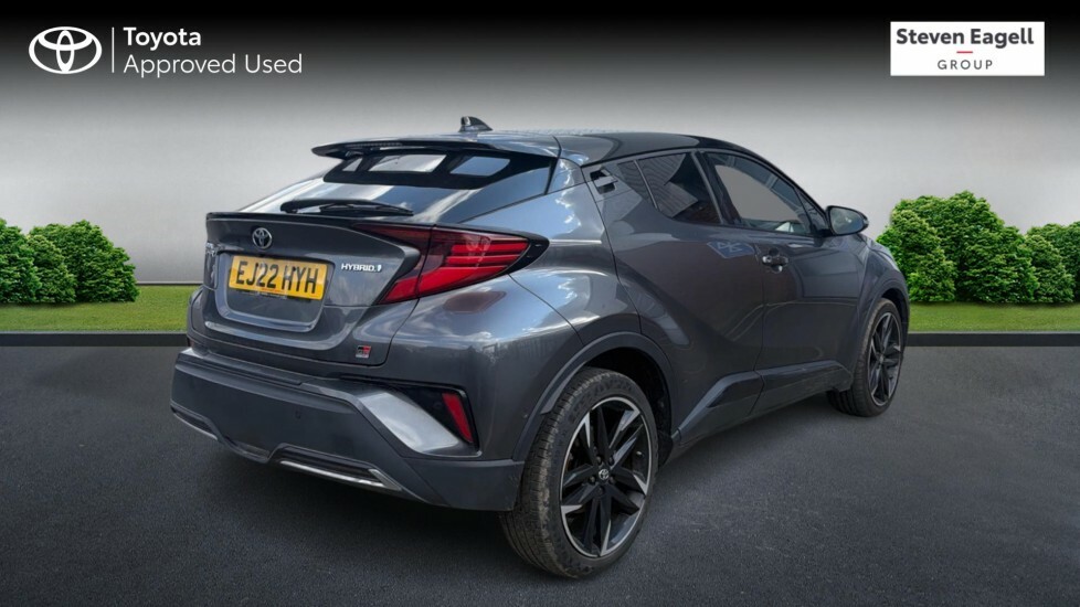 Toyota C-Hr 1.8 Vvt-h Gr Sport Cvt Euro 6 Ss EJ22HYH Grey #2