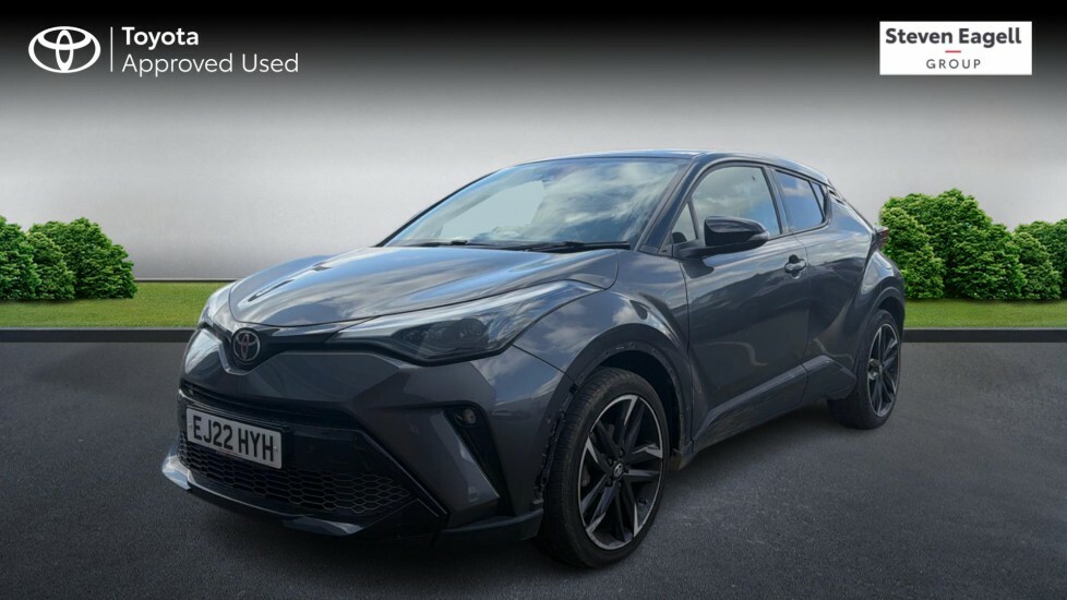 Toyota C-Hr 1.8 Vvt-h Gr Sport Cvt Euro 6 Ss EJ22HYH Grey #3