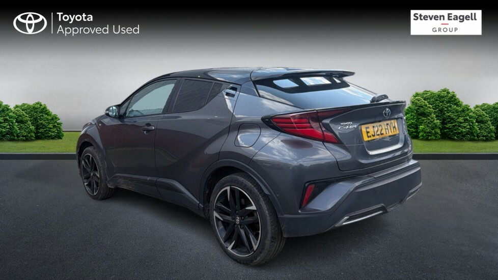 Toyota C-Hr 1.8 Vvt-h Gr Sport Cvt Euro 6 Ss EJ22HYH Grey #4