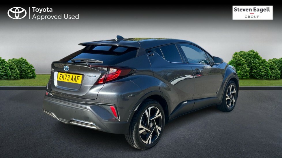 Toyota C-Hr 2.0 Vvt-h Design Cvt Euro 6 Ss EK73AAF Grey #2