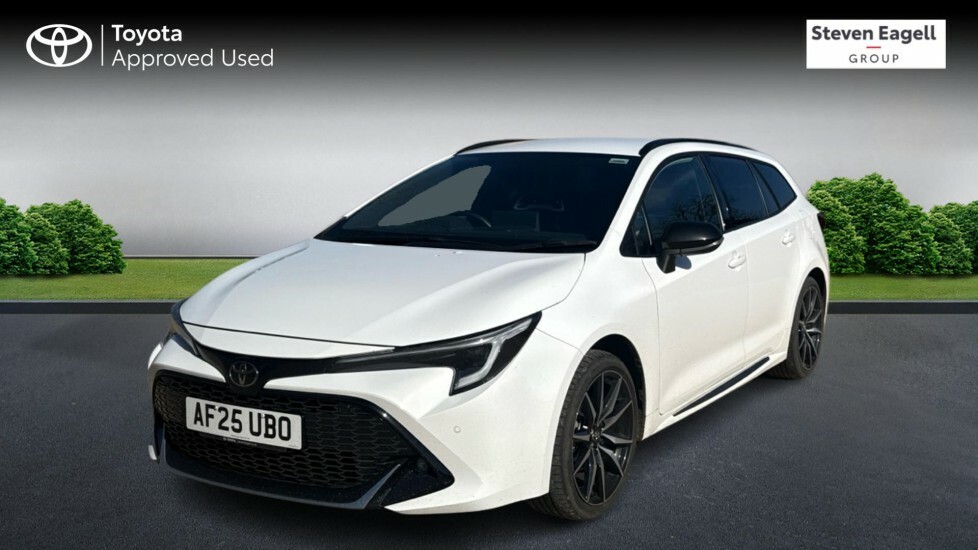 Toyota Corolla 1.8 Vvt-h Gr Sport Touring Sports Hybri AF25UBO White #3