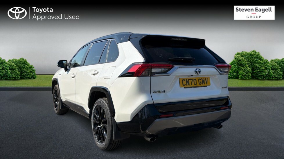 Toyota Rav 4 2.5 Vvt-h Dynamic Cvt Euro 6 Ss CN70GWV White #4