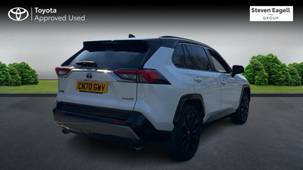 Toyota Rav 4 2.5 Vvt-h Dynamic Cvt Euro 6 Ss CN70GWV White #2