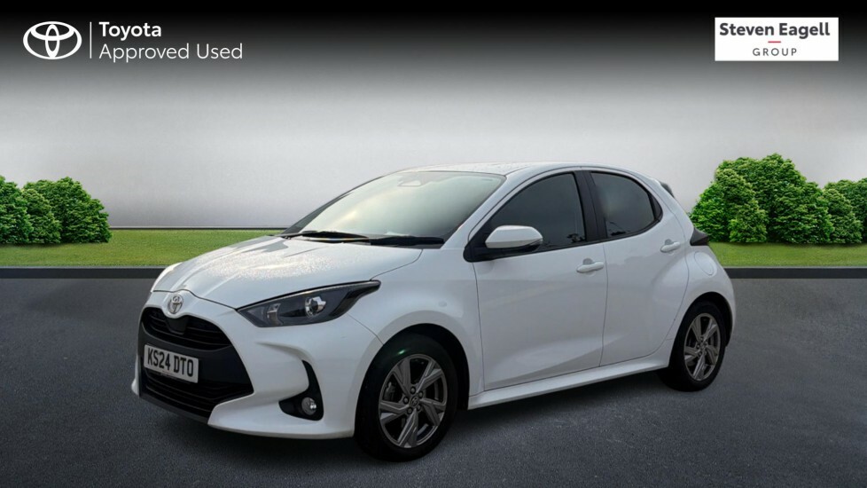 Toyota Yaris 1.5 Vvt-h Icon E-cvt Euro 6 Ss KS24DTO White #3