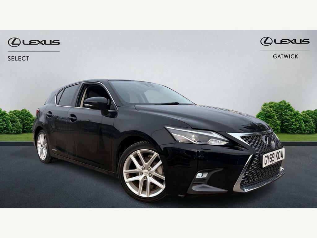 Lexus CT 1.8 200H F Sport Hatchback Hybrid E-cvt Black
