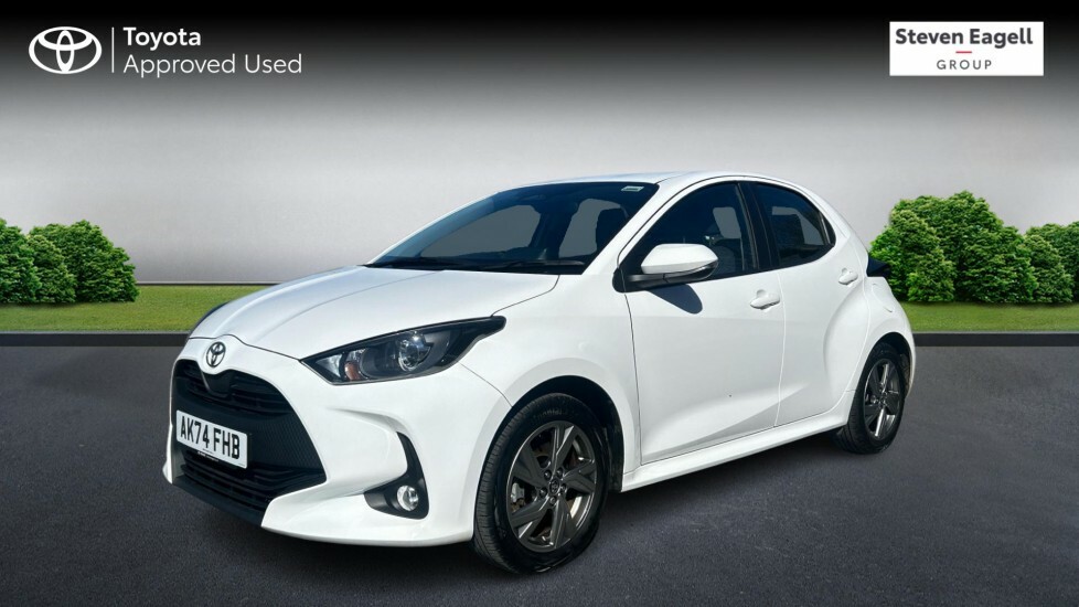 Toyota Yaris 1.5 Vvt-h Icon E-cvt Euro 6 Ss AK74FHB White #3