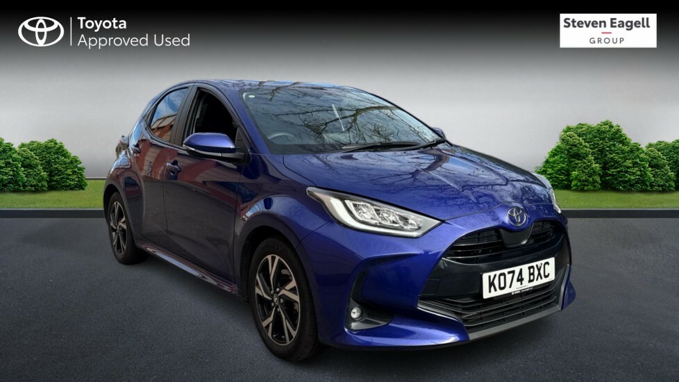 Toyota Yaris 1.5 Vvt-h Design Hatchback Hybrid E-cvt Blue