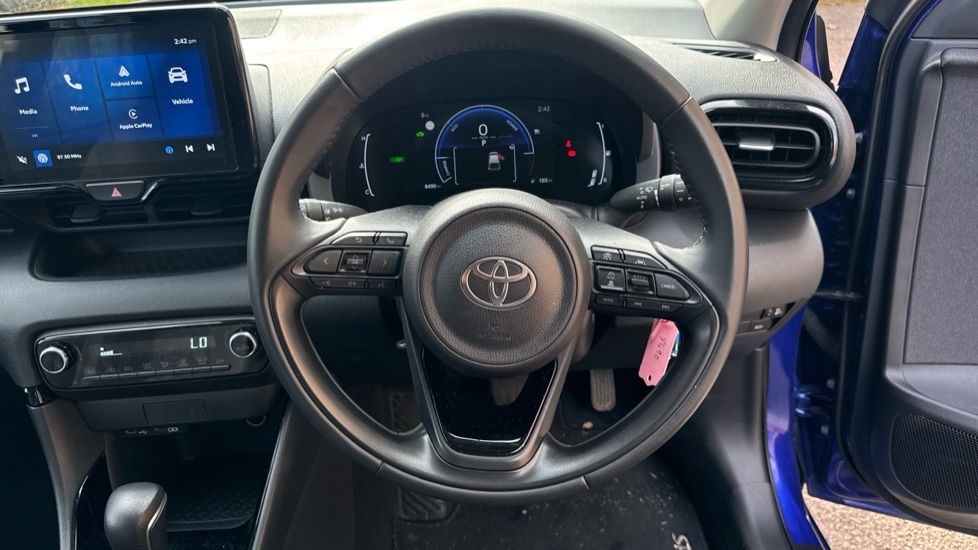 Toyota Yaris 1.5 Vvt-h Design Hatchback Hybrid E-cvt KO74BXC Blue #6