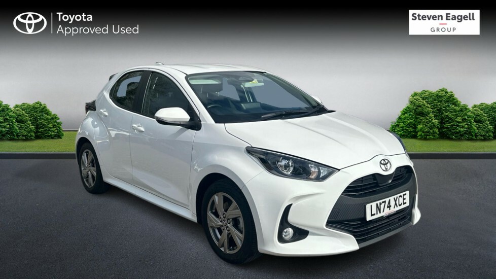 Toyota Yaris 1.5 Vvt-h Icon E-cvt Euro 6 Ss White