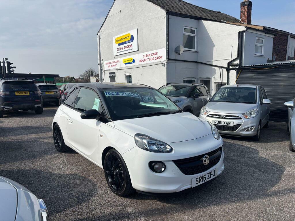 Vauxhall Adam 1.2I Ecoflex Energised Euro 6 S S White