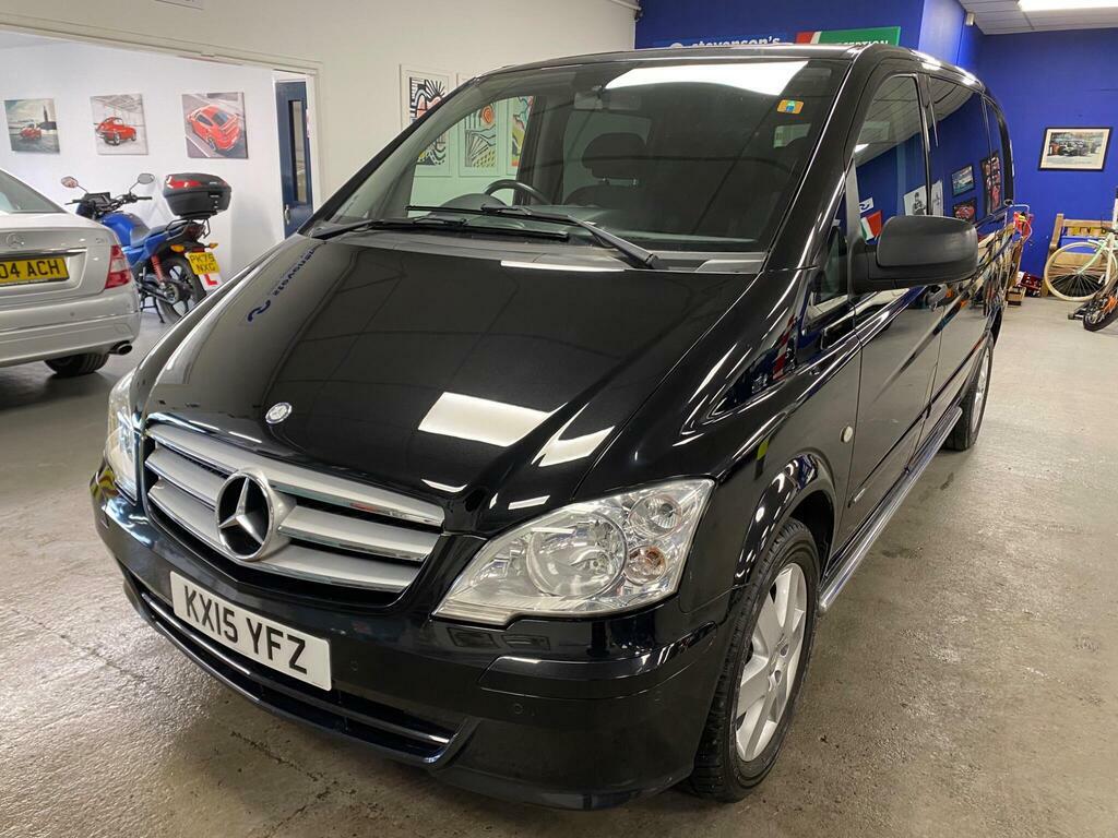 Mercedes-Benz Vito 3.0 122 Cdi Dualiner L1 Black #5