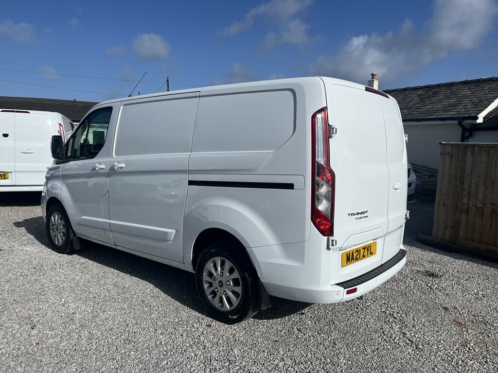 Ford Transit Custom Panel Van 2.0 Transit Custom Limited Van 300 L1 2. MA21ZYL White #6