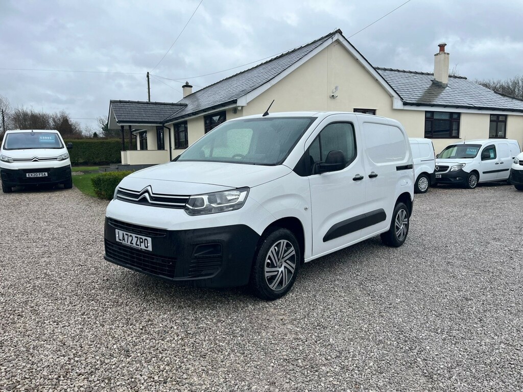 Citroen Berlingo Panel Van 1.5 Bluehdi 1000 Enterprise Edition M 2 LA72ZPO White #4