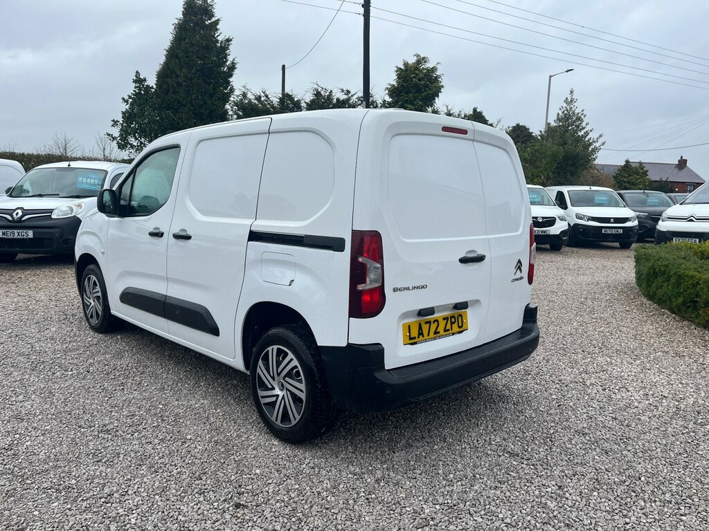 Citroen Berlingo Panel Van 1.5 Bluehdi 1000 Enterprise Edition M 2 LA72ZPO White #6