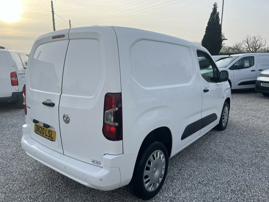 Vauxhall Combo Panel Van 1.6 Turbo D 2300 Sportive 202020 DN20LSL White #6