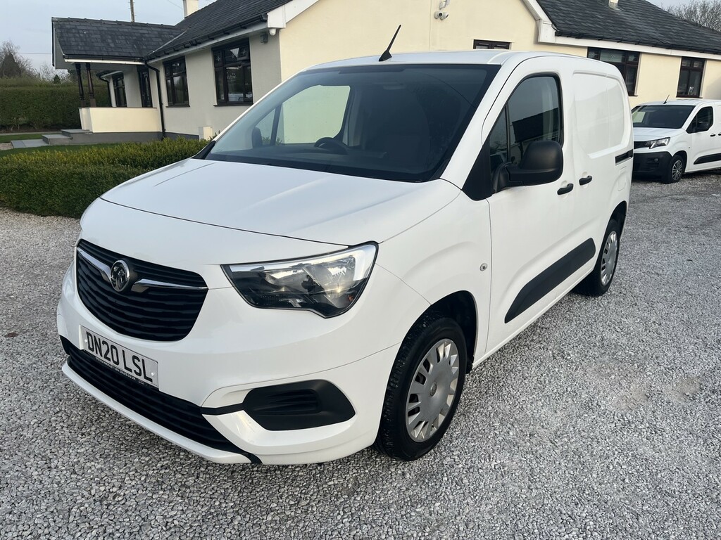 Vauxhall Combo Panel Van 1.6 Turbo D 2300 Sportive 202020 DN20LSL White #4