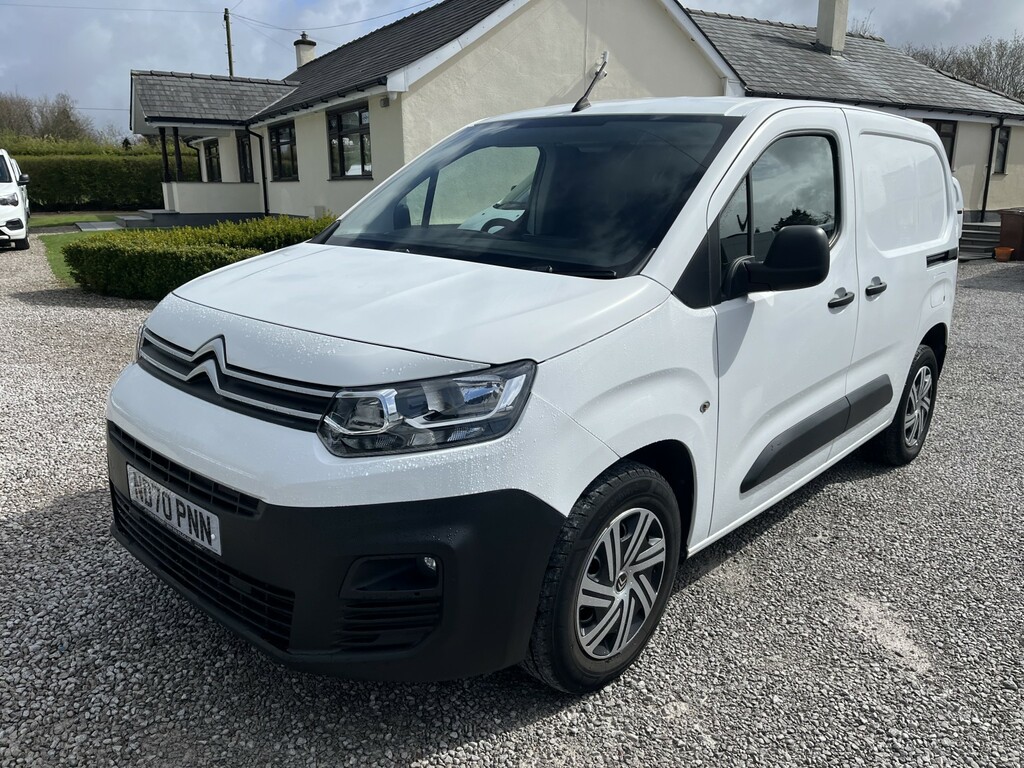 Citroen Berlingo Panel Van 1.5 Bluehdi 1000 Worker M 202170 ND70PNN White #4